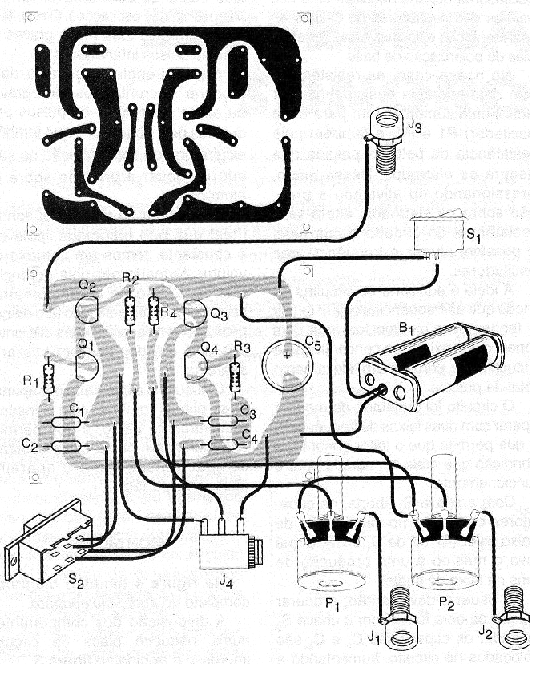 Figure 5 - Printed circuit board for the assembly
