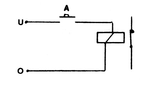 Figure 5 - Inverter function with a relay
Figure 5 - Inverter function with a relay