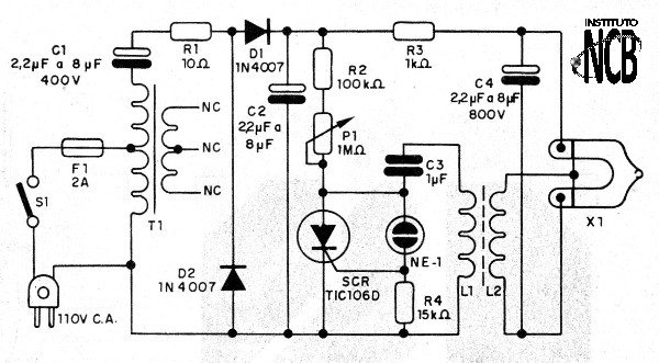 Figure 5 - Version for 110 V
