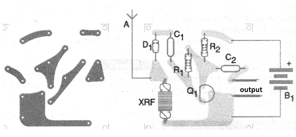 Figure 2 - Printed circuit board for the detector
