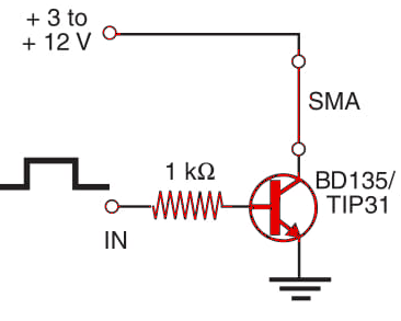 Figure 1    NPN driver for SMA.
