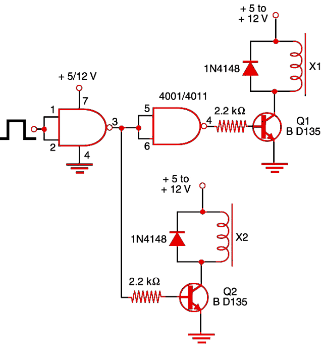 Figure 1 - Using CMOS logic
Figure 1 - Using CMOS logic