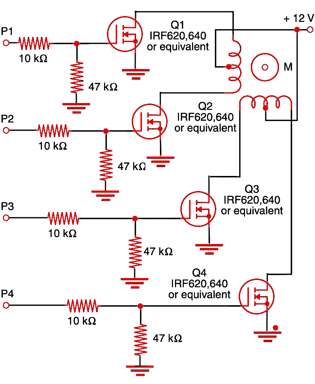 Figure 1 Shield using power MOSFETs
Figure 1 Shield using power MOSFETs