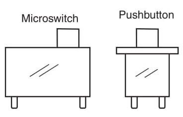Figure 9 - Switches suitable for mechanical sensors.
Figure 9 - Switches suitable for mechanical sensors.