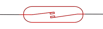 Figure 10 - The reed switch.
Figure 10 - The reed switch.