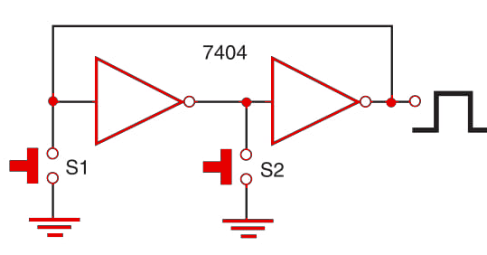 Figure 1 - Contact conditioner for two sensors.
Figure 1 - Contact conditioner for two sensors.