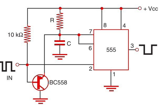 Figure 2 Missing pulse detector.
Figure 2 Missing pulse detector.