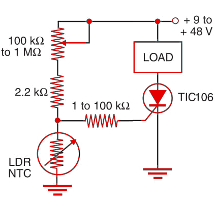 Figure 1 Dark-activated SCR.
Figure 1 Dark-activated SCR.