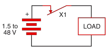 Figure 2 - Turning a load off.
Figure 2 - Turning a load off.