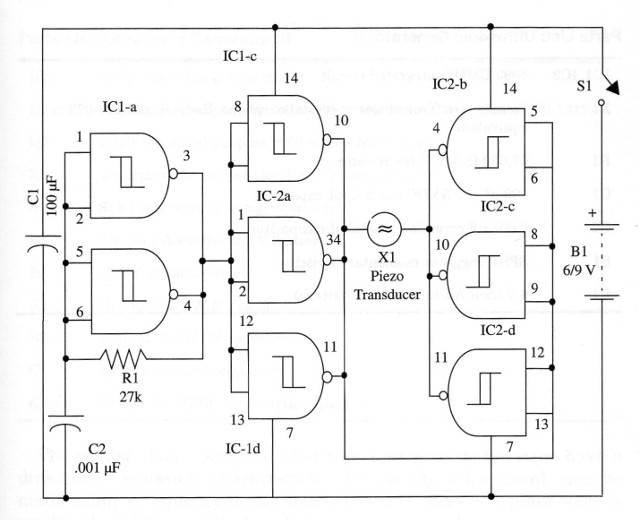 Figure 1 – Schematic diagram of the generator
