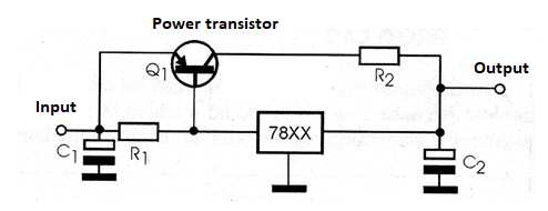 Figure 7 - Increasing the current capacity
