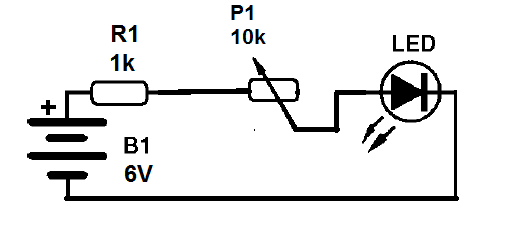 The circuit.
