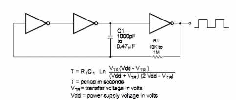 Three~Gate Ring Oscillator
