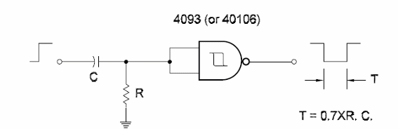 Positive-Triggered Half Monostable
