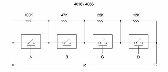 Analog-to-Digital Converter with the 4066
Analog-to-Digital Converter with the 4066