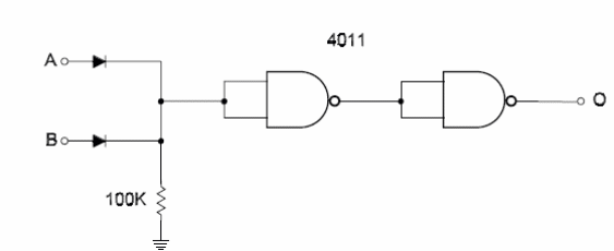 OR Gate Using NAND
