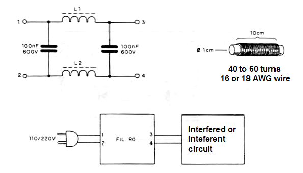 AC Line Interference Filter
AC Line Interference Filter