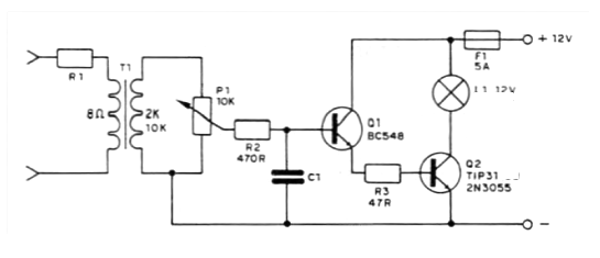 12 V Rhythmic Lamp
