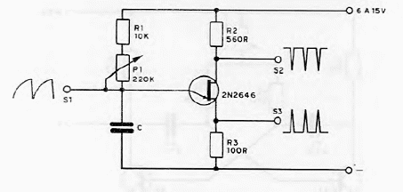 Unijunction Oscillator
