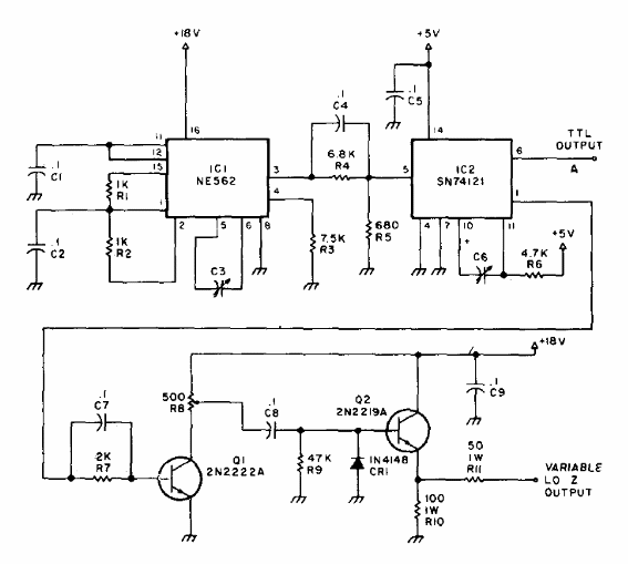 900 MHz to 10 MHz Oscillator (CB1449E )