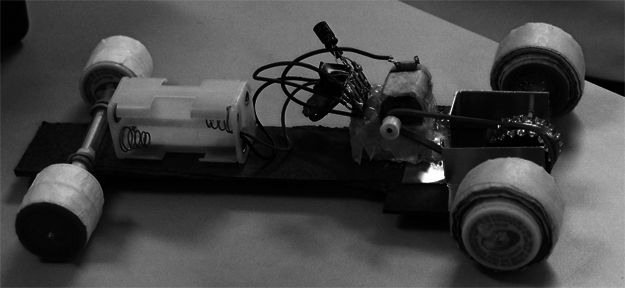 Figure 4 – Cars using gears
Figure 4 – Cars using gears