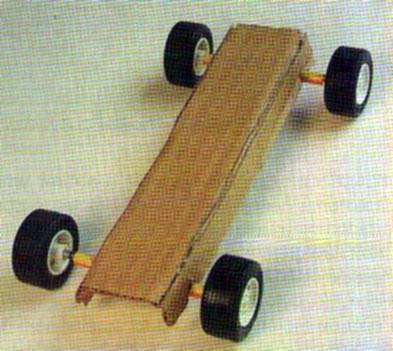 Figure 9 – Basic design for the chassis of a car using fan
Figure 9 – Basic design for the chassis of a car using fan