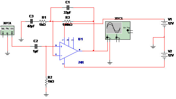    Figure 1 – The amplifier
