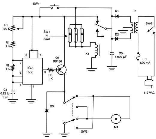 Figure 7 – Schematic diagram of the circuit
Figure 7 – Schematic diagram of the circuit