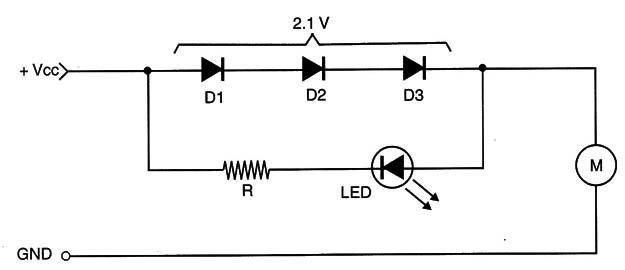 Figure 1 – LED current monitor
Figure 1 – LED current monitor
