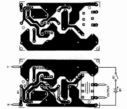Figure 2 – Printed circuit board (PCB) for the project
