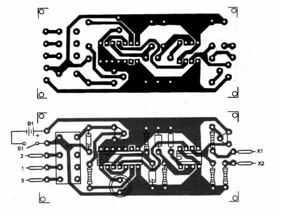 Figure 2 – PCB for the project
