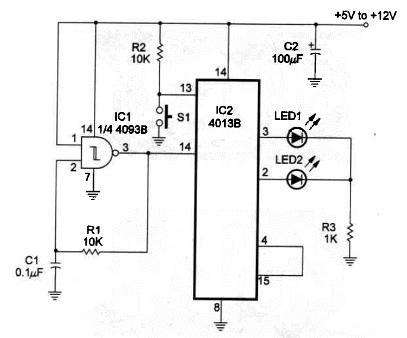 Figure 1 – Schematic diagram for the project
