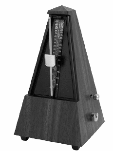Figure 1 – A traditional (and expensive) mechanical metronome
Figure 1 – A traditional (and expensive) mechanical metronome