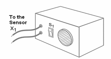 Figure 1 – The devicecan be housed in a small plastic box
