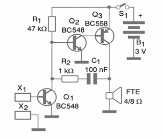Figure 2 – Schematics for the device
