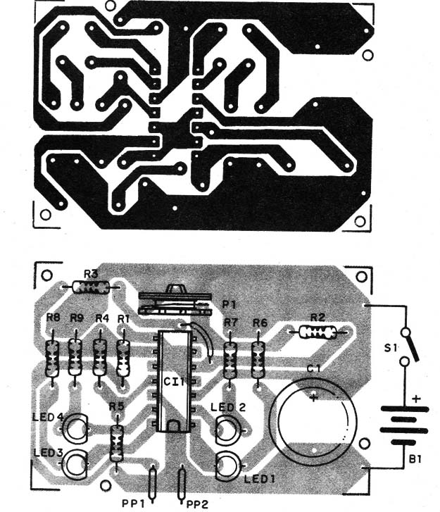 Figure 2 – Component placement on a PCB
Figure 2 – Component placement on a PCB