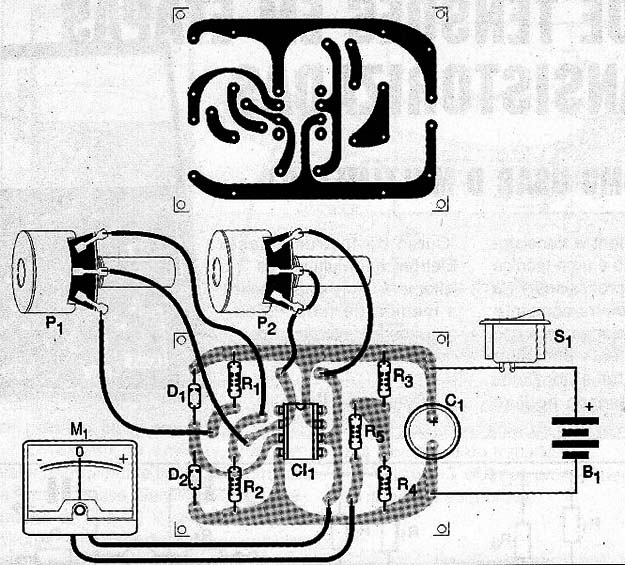 Figure 6 - printed circuit board for mounting.
