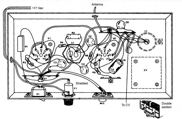 Figure 5 – Mounting using ametalic chassis
