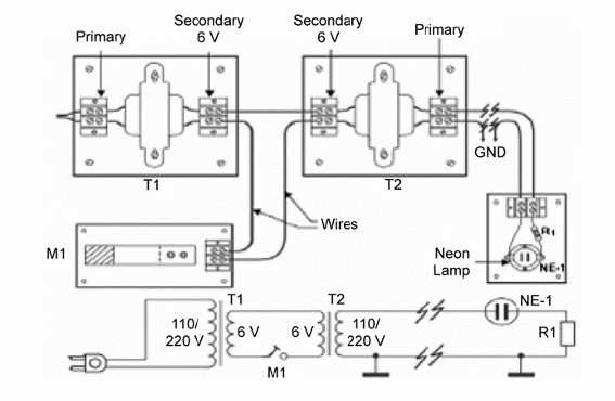 Figure 2 – Basic mounting of the Long Range Telegraph
