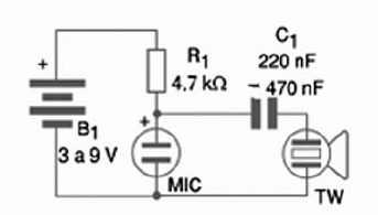 Figure 1 – Schematics for the communicator
