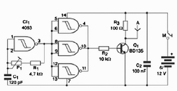 Figure 2 – Complete diagram of the transmitter
