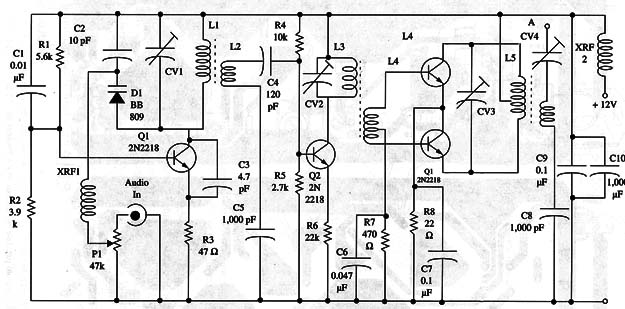 Figure 3 – Complete diagram of the transmitter
