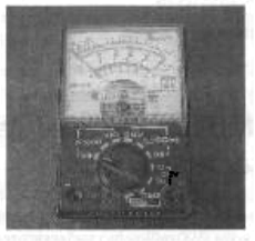 Figure 1 - Low-cost analog multimeter suitable for the experiments described here.
