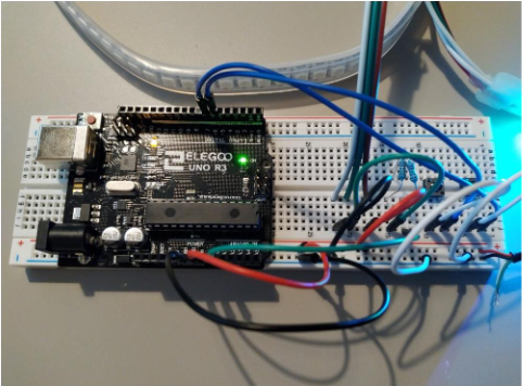 Figure 9: Assembled circuit
