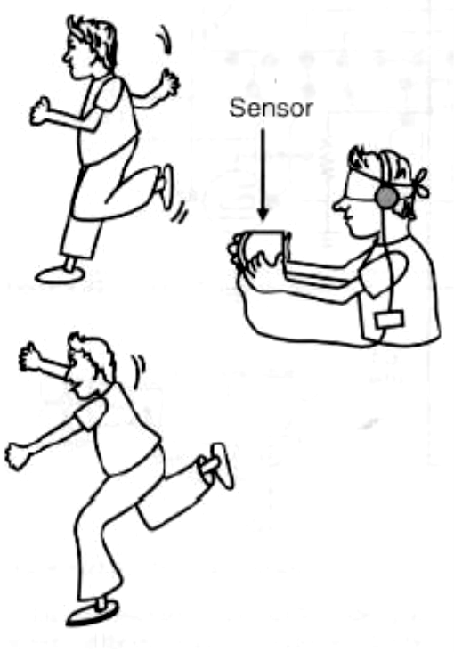 Figure 3 - Playing with the bionic eye
