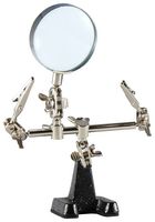 Figure 9 – Plate support with magnifying probe - https://www.newark.com/weller/wlacchhb-02/magnifier-w-2-crocodile-clip-bench/dp/28AJ0178?st=pcb%20bench%20suport
Figure 9 – Plate support with magnifying probe - https://www.newark.com/weller/wlacchhb-02/magnifier-w-2-crocodile-clip-bench/dp/28AJ0178?st=pcb%20bench%20suport