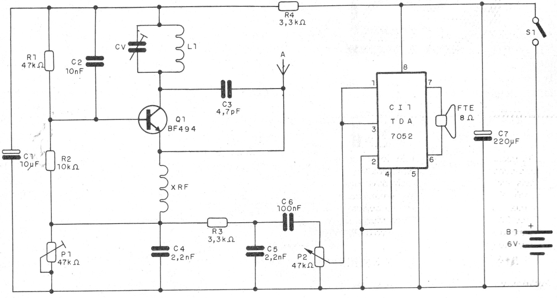 Figure 1 - Complete diagram of the receiver Figure 1 - Complete diagram of the receiver