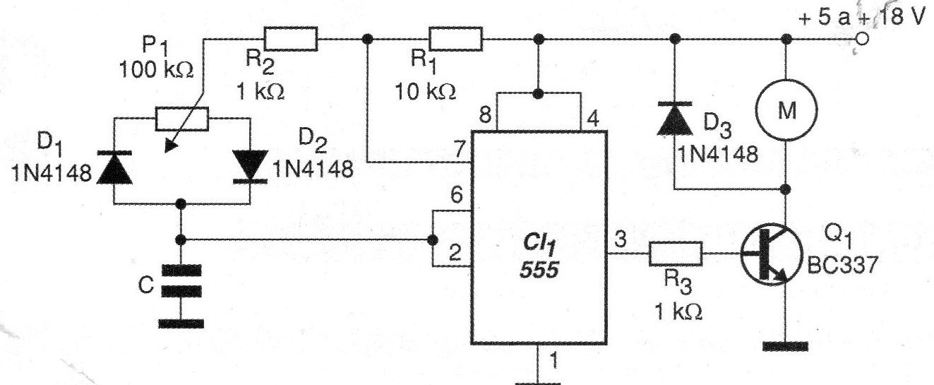Figure 1 - The control circuit with active cycle Figure 1 - The control circuit with active cycle