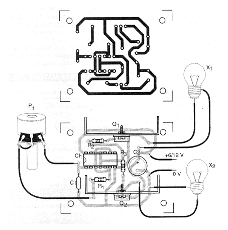 Figure 2 - Printed circuit board for mounting